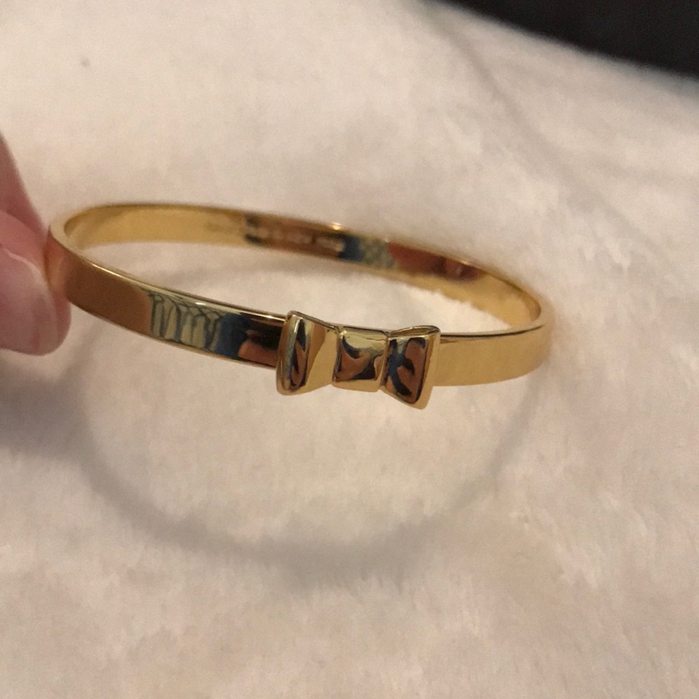 Kate spade gold bow bracelet